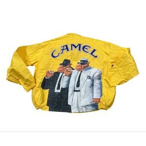 camel cigarettes windbreaker Camel | Jackets & Coats | Vintage Camel Cigarette Windbreaker
